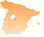 スペイン地図：アビラ