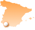 スペイン地図：ヘレス・デ・ラ・フロンテラ