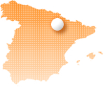 スペイン地図：パンプローナ