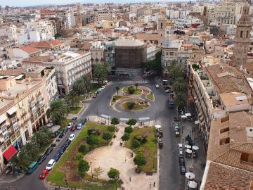 バレンシアの中心市街
